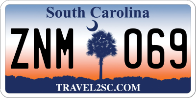 SC license plate ZNM069