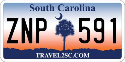 SC license plate ZNP591