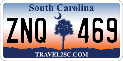 SC license plate ZNQ469