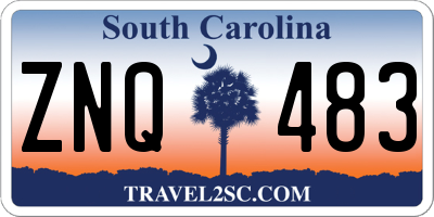 SC license plate ZNQ483