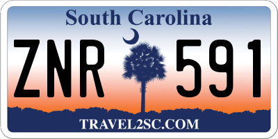 SC license plate ZNR591