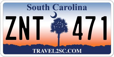 SC license plate ZNT471