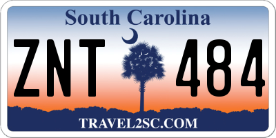 SC license plate ZNT484