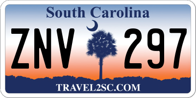 SC license plate ZNV297