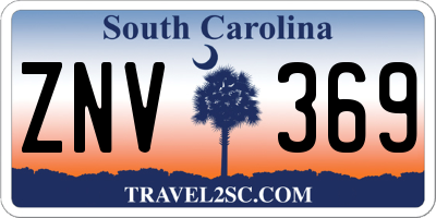 SC license plate ZNV369
