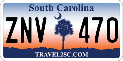 SC license plate ZNV470