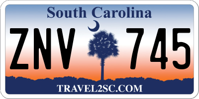 SC license plate ZNV745