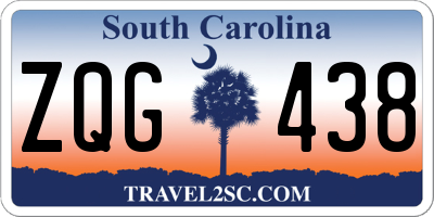 SC license plate ZQG438