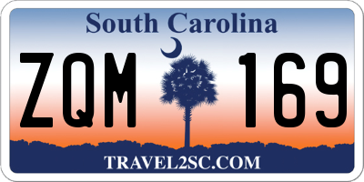 SC license plate ZQM169