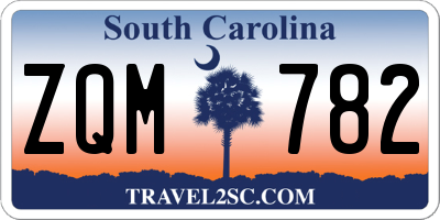 SC license plate ZQM782