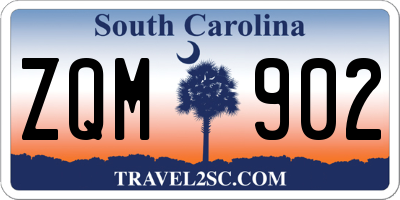 SC license plate ZQM902