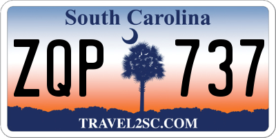 SC license plate ZQP737