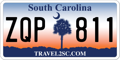 SC license plate ZQP811