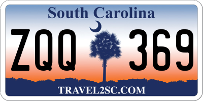 SC license plate ZQQ369