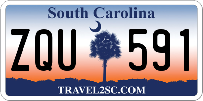 SC license plate ZQU591