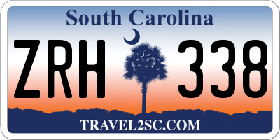 SC license plate ZRH338