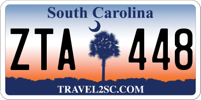 SC license plate ZTA448