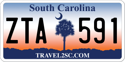 SC license plate ZTA591