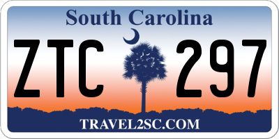 SC license plate ZTC297