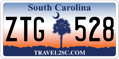 SC license plate ZTG528