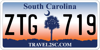 SC license plate ZTG719