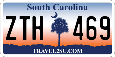 SC license plate ZTH469