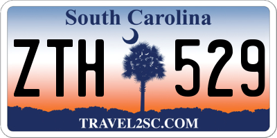 SC license plate ZTH529