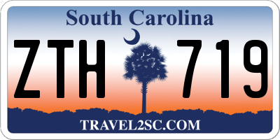 SC license plate ZTH719