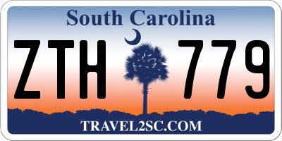 SC license plate ZTH779