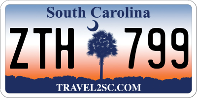SC license plate ZTH799