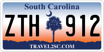 SC license plate ZTH912