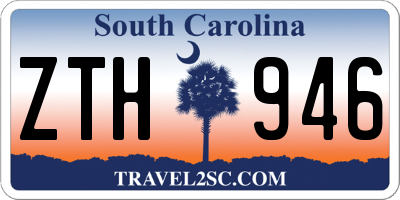 SC license plate ZTH946