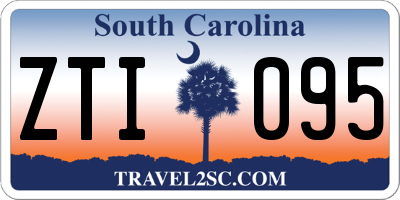 SC license plate ZTI095