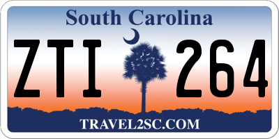 SC license plate ZTI264