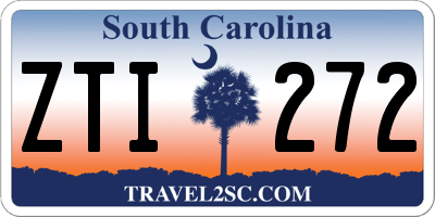 SC license plate ZTI272