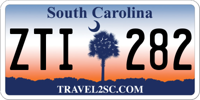 SC license plate ZTI282