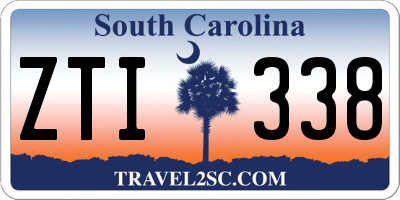 SC license plate ZTI338