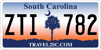 SC license plate ZTI782