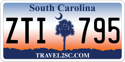 SC license plate ZTI795