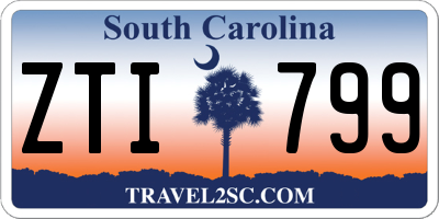 SC license plate ZTI799