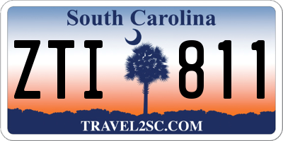 SC license plate ZTI811