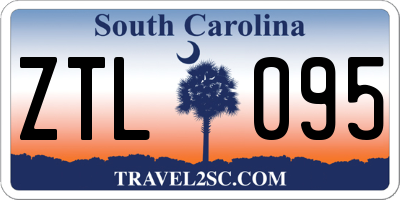 SC license plate ZTL095