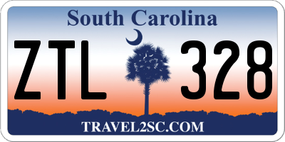 SC license plate ZTL328