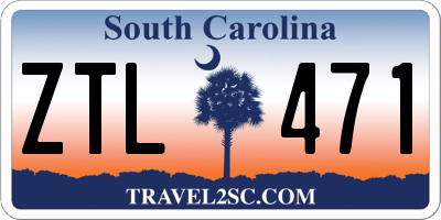 SC license plate ZTL471