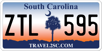 SC license plate ZTL595