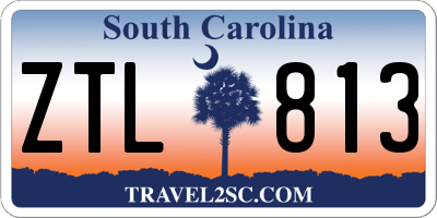 SC license plate ZTL813
