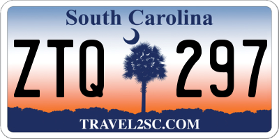 SC license plate ZTQ297