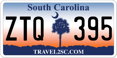 SC license plate ZTQ395