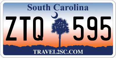 SC license plate ZTQ595