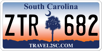 SC license plate ZTR682